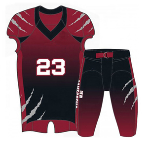 High Quality Custom Logo Printed Breathable Short American Football Uniform Sets Full Logo Printed Football Jerseys Using - Product Image 5