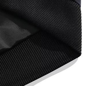 Vestes pour hommes personnalisées blouson aviateur noir coupe-vent fermeture éclair complète veste de vol chaude d'hiver pour hommes - Product Image 3