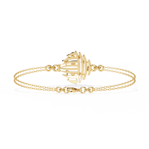 Magnifique bracelet et jonc en or 18 carats avec diamants de laboratoire, accessoire de bijouterie luxueux - Product Image 3