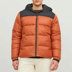 Manteau d'hiver léger pour hommes de style High Street fabriqué en usine veste à motif de support rembourré à bulles de qualité supérieure prix de gros - Product Image 2