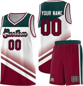 Camisetas de equipo de baloncesto personalizadas | Diseño de sublimación completa | Fábrica OEM | Poliéster duradero - Product Image 2