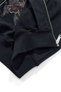 High quality anti wrinkle Men Embroidery men's hoodies breathable comfortable <b>light</b> weight custom Embroidery hoodies men - Product Image 6