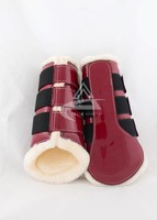 Bottes de brossage pour chevaux, dorées, brillantes, durables, protection pour chevaux, chaussures de protection équestre, produit équestre, best-seller