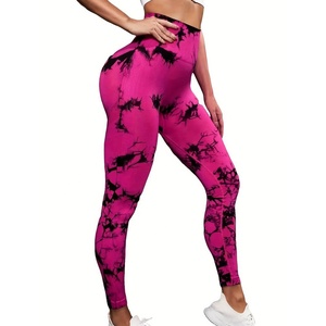 High Quality Custom Made <b>Women</b> Legging Custom Logo Tie Dye <b>Women</b> Legging New Style Street Wear <b>Women</b> Leggings Sport Leggy - Product Image 3