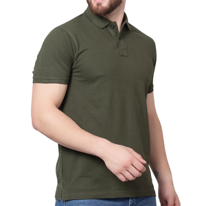 Polo de golf transpirable para hombre, camiseta en blanco suave bordada con logotipo personalizado para Polos OEM de color personalizado de estilo deportivo - Product Image 4