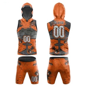 Sublimación impresa 7on7 conjunto de fútbol personalizado OEM uniforme para equipos compresión Jersey suministro de fábrica - Product Image 2