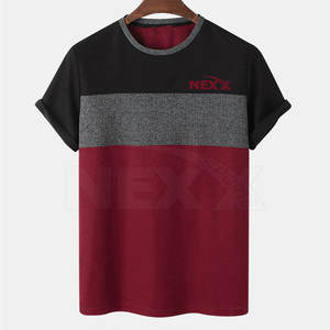Diseño personalizado de moda Ropa de calle Camisetas para hombres 100% algodón Venta al por mayor Bajo MOQ Camiseta para hombres Loose Fit Impreso Último estilo - Product Image 1