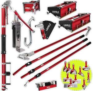 Prix Réduit 2026 OEM DIY Kit d'outils complet automatique en acier de haute qualité personnalisé NIVEAU 5 pour l'application de ruban adhésif et la finition des cloisons sèches, Garantie 1 an - Product Image 4