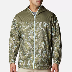 เสื้อกันลมคอตั้งของผู้ชายเสื้อแจ็คเก็ตกันลมผ้าไนลอนโพลีเอสเตอร์สำหรับฤดูหนาว - Product Image 1