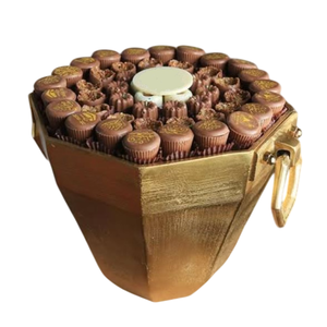 Latest Design Chocolate Dessert <b>Serving</b> <b>Bowl</b> Handmade Metal Eco-Friendly & Dishwasher Safe <b>Large</b> Size Party <b>Bowl</b> - Product Image 1