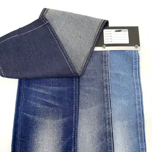 Vendita calda indaco blu Jeans Denim tessuto Comfort buon prezzo elasticizzato cotone poliestere Jeans tessuto Denim