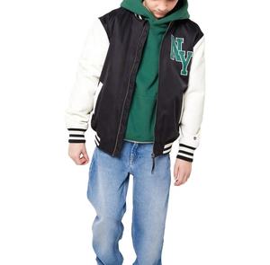 Chaqueta universitaria de satén de alta calidad para niños y hombres, la mejor chaqueta de estilo de moda bordada, chaqueta de béisbol personalizada - Product Image 3