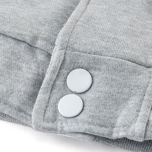 Nuevo diseño de color sólido para hombre, chaqueta de lona con cuello levantado, logotipo frontal, ropa de calle, ropa de abrigo para hombre - Product Image 6