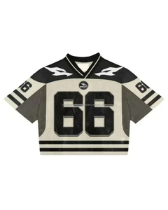 Maillot de football américain en polyester et spandex imprimé numériquement, nom du joueur, évacuation de l'humidité, séchage rapide, haute qualité, expédition immédiate - Product Image 4