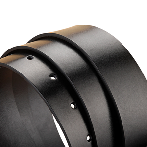 Ceinture de costume d'affaires décontractée de luxe pour hommes, ceinture réglable à boucle ardillon, en cuir véritable, 2025 - Product Image 5