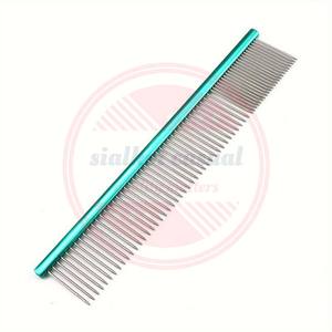 Pet <b>Grooming</b> Comb Long and Short Stainless Steel Teeth Pet <b>Dog</b> <b>Grooming</b> Greyhound Hair Comb\Pet Supplies - Product Image 5