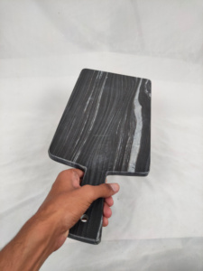 Tabla de Cortar de Madera de Mármol Natural, Ecológica, Rectangular, Hecha a Mano, Bloque de Servir para Cocina, Tabla de Quesos, CRAFTS GALORE - Product Image 3