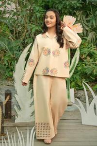 Elegante Lehenga Choli Acrílico Bordado para Niñas Pakistaníes, para Bodas, Eid, Cumpleaños y Ocasiones Festivas - Product Image 3