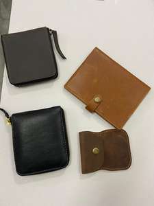 Porte-cartes en cuir sur mesure et porte-cartes de crédit avec bloc-notes et étiquettes en cuir idéales pour les cadeaux et les promotions - Product Image 4