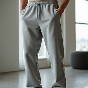 Pantalons de survêtement surdimensionnés Pantalons de détresse pour hommes Pyjama Pantalons délavés au soleil Pantalons de survêtement pour hommes Jogger Baggy Pantalons de survêtement pour hommes - Product Image 4