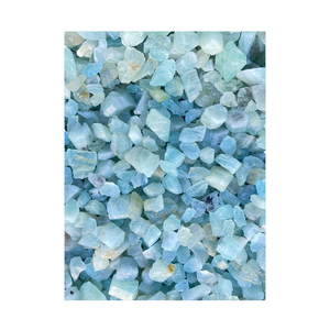 Chip de Aguamarina de cristal, piedra suelta, grava de cristal curativo Natural, guijarros, ágata, Feng Shui, amor, Chip de piedra caída, piedra preciosa cruda - Product Image 6