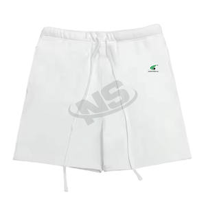 Léger hommes maille Shorts en gros couleur unie solide séchage rapide Gym entraînement Fitness Logo personnalisé respirant été entraînement - Product Image 4