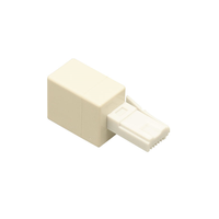 Adaptateur de câble de conversion de données pour modem téléphonique, prise BT britannique vers prise RJ11 6P2C, blanc, certifié ISO9001