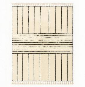 Tapis en laine moderne noué à la main à motif marocain personnalisable Tapis d'extérieur pour intérieurs et maisons de luxe - Product Image 2