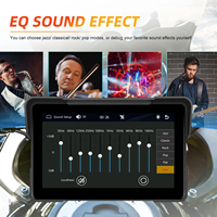 Écran portable pour moto Podofo IP67 étanche 7 pouces, CarPlay sans fil / Android Auto, moniteur Airplay, Android Cast BT