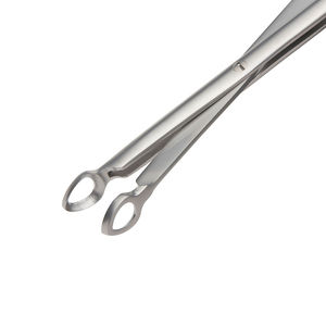 Instrument médical pince en acier inoxydable de qualité supérieure pansement nasal extrémités dentelées inclinées Instruments de chirurgie chirurgicale ORL - Product Image 3