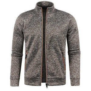 Haute qualité 100% coton hommes chemises personnaliser décontracté multi-poches hommes sweat nouveau Design élégant fermeture éclair sweats - Product Image 6