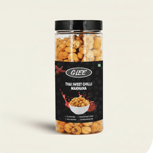 Nueces Makhana Tailandesas Asadas con Chile Dulce Picante, Sin Gluten, en Envase de Plástico de 80g - Product Image 1