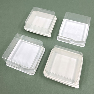 Maßgefertigte PET-Kunststoff-Verpackungsbox Lebensmittelechte Blister-Schale Behälter für Donuts, Kuchen, Kekse und Desserts - Product Image 3