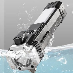 Chăm sóc 4 3 chế độ LED <span class=keywords><strong>Torch</strong></span> với Side ánh sáng Hammerhead & Glass Cutter khẩn cấp đa chức năng đèn pin - Product Image 5