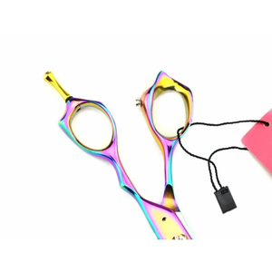 Tijeras Profesionales para Peluquería Canina 2026, Tijeras Curvas de Acero Inoxidable para Cortar el Pelo con Punta Afilada - Product Image 4