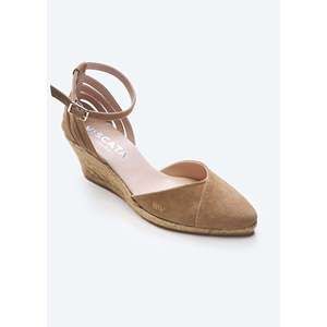 Lastret camoscio Espadrille zeppe comode sandali con elegante Design a zeppa - Product Image 6