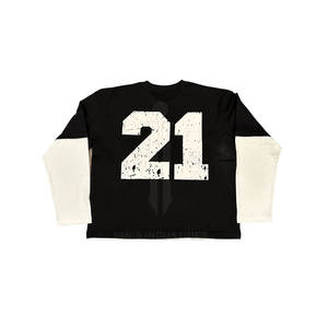 เสื้อยืดสำหรับผู้ชายเสื้อตีกอล์ฟทรงฮิปฮอปแขนสั้นผ้าคอตตอนไซส์พิเศษออกแบบโลโก้ได้ตามต้องการ - Product Image 5