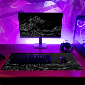 Tapis de protection multifonctionnel pour bureau d'ordinateur, grand tapis de souris pour clavier et souris avec surface lisse résistante à l'eau - Product Image 6