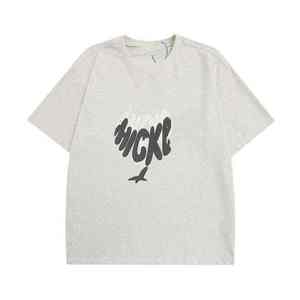 Premium Quality Crew Neck Custom Design Logo Puff Print Cotton Spandex Lightweight Quick Dry Solid <b>Half</b> <b>Sleeves</b> T <b>Shirt</b> for Men - Product Image 6