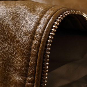 Veste en cuir pour homme automne-hiver, veste en cuir pour homme de la meilleure qualité, veste en cuir véritable pour homme - Product Image 5