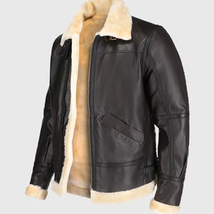 Abrigos de Piel Marrón para Hombre Más Vendidos, Traje de Cuero de Primera Calidad, Transpirable, los Mejores Abrigos de Piel para Hombre - Product Image 4