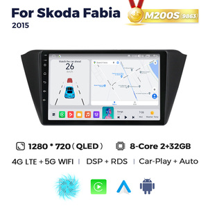Android Radio Audio per <span class=keywords><strong>Skoda</strong></span> <span class=keywords><strong>Fabia</strong></span> 9 pollici <span class=keywords><strong>2007</strong></span> 2014 multimediale Video IPS lettore Touch Screen registratore Stereo per auto Wifi 4GLTE - Product Image 5