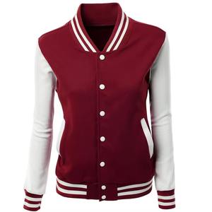 Service OEM Dernier style Veste universitaire matelassée pour femmes Matériel confortable et respirant Veste de baseball personnalisée pour femmes - Product Image 1