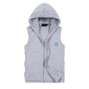 <span class=keywords><strong>Canottiera</strong></span> nera con cappuccio <span class=keywords><strong>canottiera</strong></span> da palestra <span class=keywords><strong>canottiera</strong></span> 100% in cotone Ringspun da lavoro resistente industriale vestibilità comoda - Product Image 5