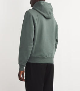 Sweat à capuche décontracté pour homme avec poche kangourou et capuche à cordon de serrage réglable Sweat-shirt à manches longues en coton mélangé doux - Product Image 4