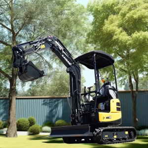 Escavatore Cingolato Micro Professionale da 1,8 Tonnellate e 2,5 Tonnellate con Eccellente Capacità di Livellamento, Sistema di Attacco Rapido e Lunga Durata - Product Image 4