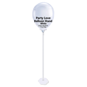Supporto per Palloncini Party Love Bianco 8445178010918 Confezione da 12 pezzi - Product Image 2