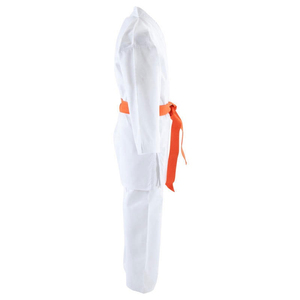 100% algodón hecho a medida artes marciales Taekwondo Karate uniforme lucha entrenamiento uniforme servicio personalizado diseño OEM - Product Image 4