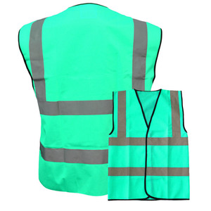 Keem Brothers Customizable <b>Reflective</b> Safety <b>Vest</b> High Visibility Work Wear for Road Construction Waterproof with Your Own Logo - Product Image 4
