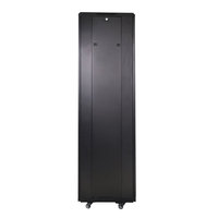 Centre de données 19 pouces 32U 37U 42U 600x600mm Armoire de serveur sur pied avec bordures de porte ventilées avec serrure à poignée